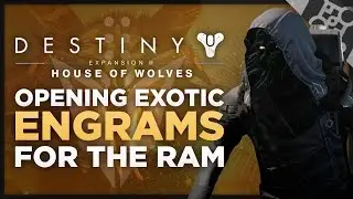 Destiny: House Of Wolves - Opening Exotic Engrams From Xur For The Ram Warlock Helmet
