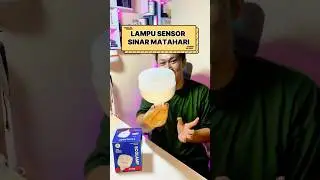 Automatic sensor bulb saves electricity #reaction #bulb #productreview #sensorlamp