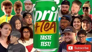 Sprite + Tea | Soda | Taste Test & Review!