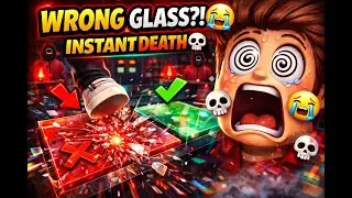 I CHOSE THE WRONG GLASS💥Roblox Glass Bridge [ 8 ]