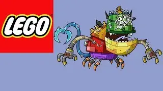 Как собрать LEGO Mixels &mdash; Ultra-Miximum Max &mdash; покадровая сборка