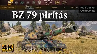BZ-79 &ndash; 11217 DMG, 4 Kills, 1553 EXP, 1040 Block | Ultra HD 4K World of Tanks Replay