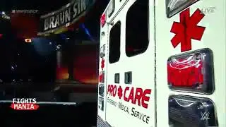 Roman Reigns vs Braun strowman Ambulance Match Highlights WWE Great balls of balls of