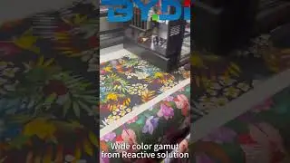 Wide Color Gamut from Reactive Solution