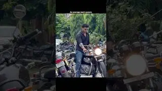 Men in love with their Bikes. #bullet #oldbulletbike #interceptor650 #royalenfield #bikelife
