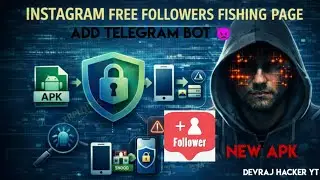 ⚠️ Instagram Id Hack Hone Se Kaise Bachaye? | Telegram Bot & APK Scam Explained