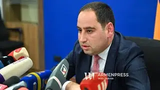ՀՀ տարածքային կառավարման և ենթակառուցվածքների նախարար Դավիթ Խուդաթյանի մամուլի ասուլիսը