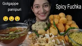 Fuchka eating show/F&B Food Show/Eating Show Fuchka 