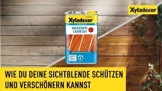 So sch&uuml;tzt du deine Sichtblende im Garten | Tutorial