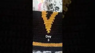 Day 3: Army Graduation Gift for my daughter. #crochet #army #armymom #graduation