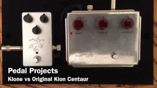 Pedal Projects Klon против оригинального Klon Centaur