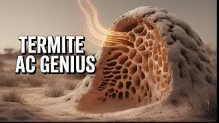 Termites and Air Condition. Termites Invented Air Conditioning Before Humans