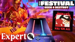 Fortnite Festival | Seek & Destroy - Metallica, 100% Flawless on Expert Lead!