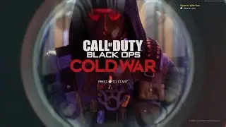 Starting Call of Duty Black Ops Cold War Campaign on Veteran