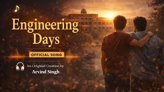 Engineering Days (Original) | A Nostalgic College Life Song | Arvind Singh | Official Music Video