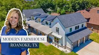 Roanoke, TX Home Tour | Modern Farmhouse For Sale