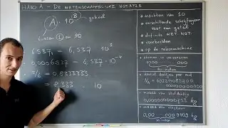 [HAVO A] De wetenschappelijke notatie