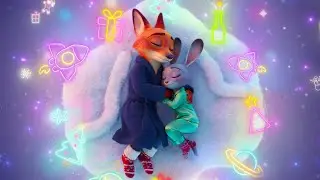 Cozy Christmas with Nick and Judy from Zootopia 2 - Deep Relaxing Sleep Music 🎁Calm the Mind