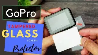 Unboxing GoPro Hero 5  Camera Lens Screen Protector