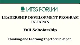 Leadership developmental program in japan | full scholarship | 2025 | 🇯🇵🇯🇵