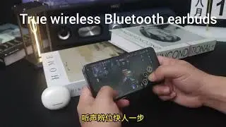 Wireless Bluetooth 6.0 Headphones Low Latency Noise Reduction Earbuds
