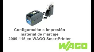 WAGO SmartPrinter con etiqueta 2009-115