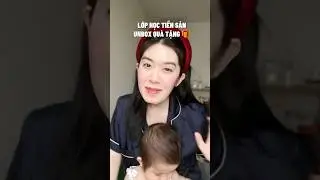 Lớp học tiền sản unbox qu&agrave; tặng 😁#lophoctiensan #chamsocembe