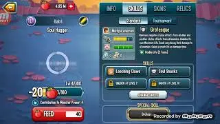{ Monster Legends } Soul Hugger Level 1 ~ 100!