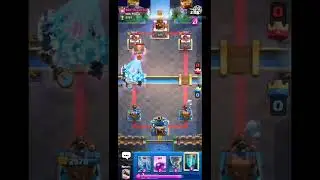clash royale Unique ||😎 1 card battel played 😇|| #uniquegameplay
