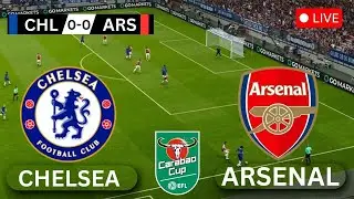 🔴 LIVE: Chelsea vs Arsenal | Semi-final EFL Cup 2026 | eFootball PES 2021 Full Match