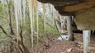 Daddy's Creek and Icicle Caves