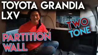 Toyota Super Grandia LXV Social Distancing Partition Wall Atoy Customs Manila Proof Customization