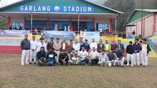 [Garlang Stadium ]Cricket match enter District for State Selection.