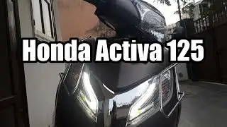 Honda Activa 125 | Обзор | Первая поездка | 2017 | BS4