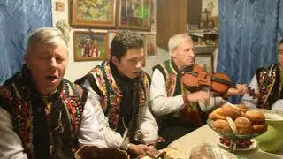 Різдво 25.12.2022.  Колядники присілку Багни с.  Криворівня
