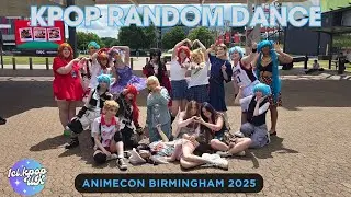 KPOP RANDOM DANCE | IN PUBLIC | ANIMECON 2025