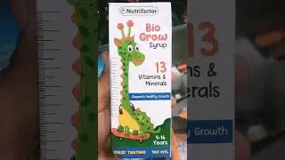 BIOGROW #13 vitamin #minerals #supports #haelthy #growth #syrup #viral #shorts