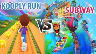 Kooply Run vs Subway Surfers | Best Endless Runner Game Comparison 2025 #gameplay #subwaysurfers