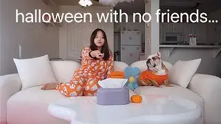 FIRST halloween at my new house 🎃🏠