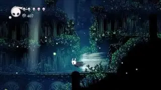 Hollow Knight: massive moss charger mini boss Fight