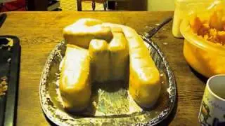 Fleischtorte Pommesgabel
