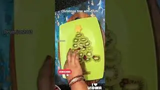 Build your fruity Christmas tree today,celebrate the season with a feast of freshness#priyarjun2013
