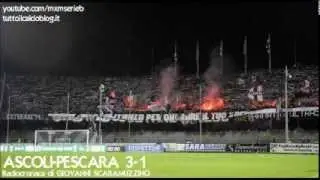 Ascoli-Pescara 3-1 - Radiocronaca di Giovanni Scaramuzzino (11/10/2015) da Rai Radio 1