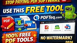 Free PDF Tools Online 🔥 Merge, Compress & Convert PDFs Securely | @PDFTEQ