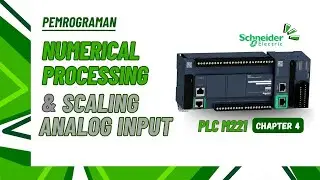 Numerical Processing & Scaling Analog Input  PLC M221 | Tutorial Basic | (Chapter4)