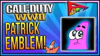 PATRICK STAR EMBLEM: COD WW2 Patrick Star Emblem Tutorial! Spongebob emblem PomPi COD