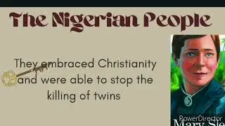 The Nigerian People (The Ibibio people)