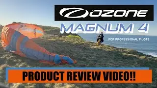 Video Review: Ozone Magnum 4 Tandem Paraglider #magnum4 #cloudcruiser #paragliding