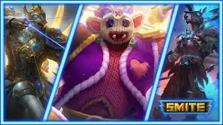 Smite | CZ | Titan of Cosmos | Update 8.12 | Reakce na skiny - č&aacute;st 4 - 4.1.2022 & 11.1.2022