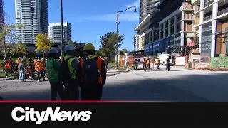7 workers injured after blast at condo construction site